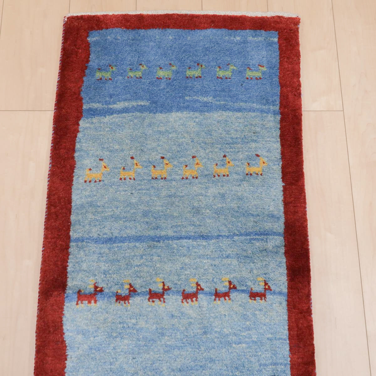 ギャッベ(ラティーフ) 146×53cm(BR-11630)
