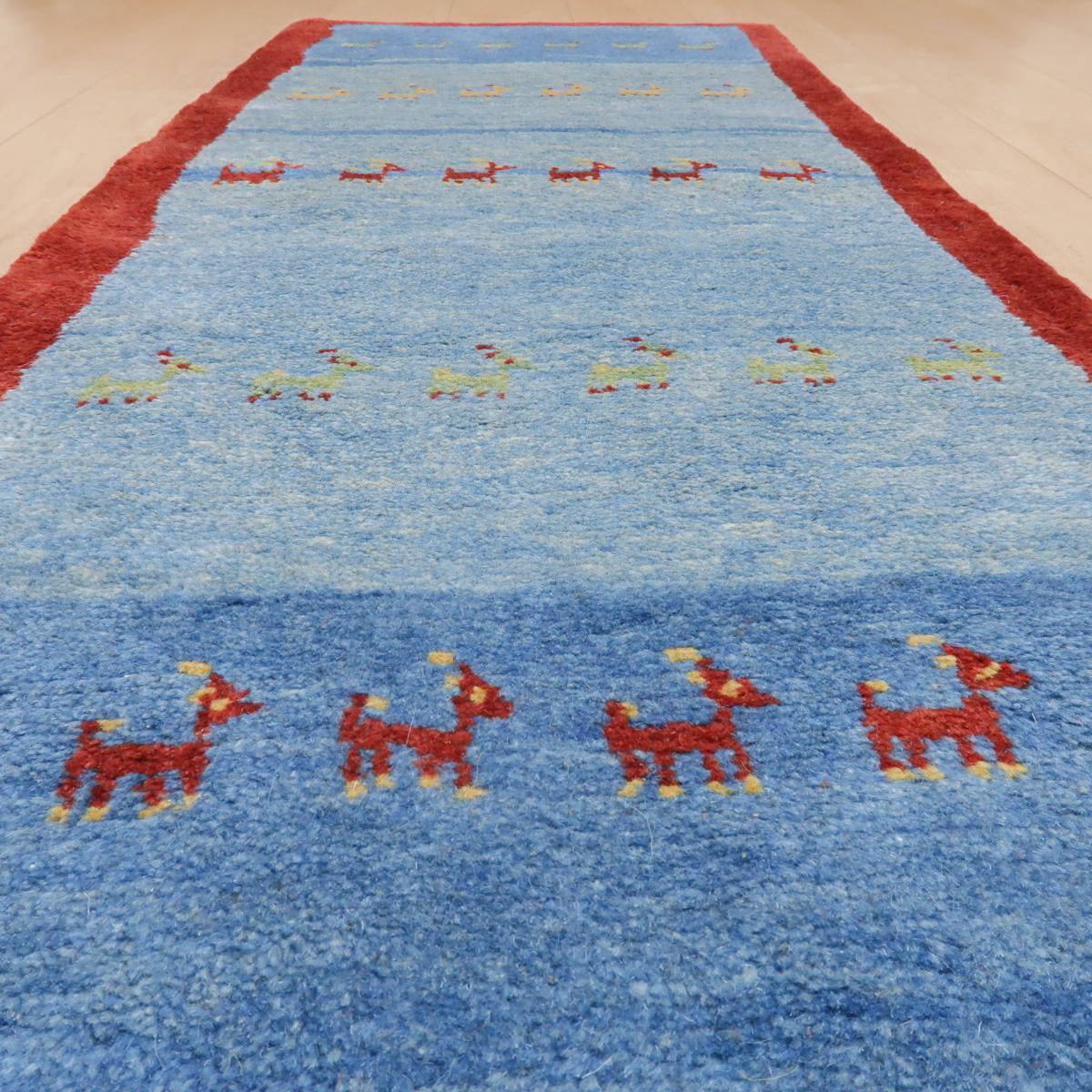 ギャッベ(ラティーフ) 146×53cm(BR-11630)