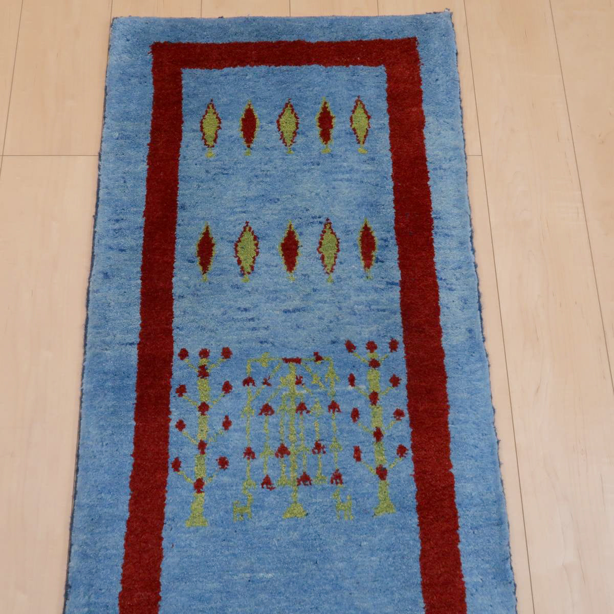 ギャッベ(ラティーフ) 147×57cm(BR-11635)