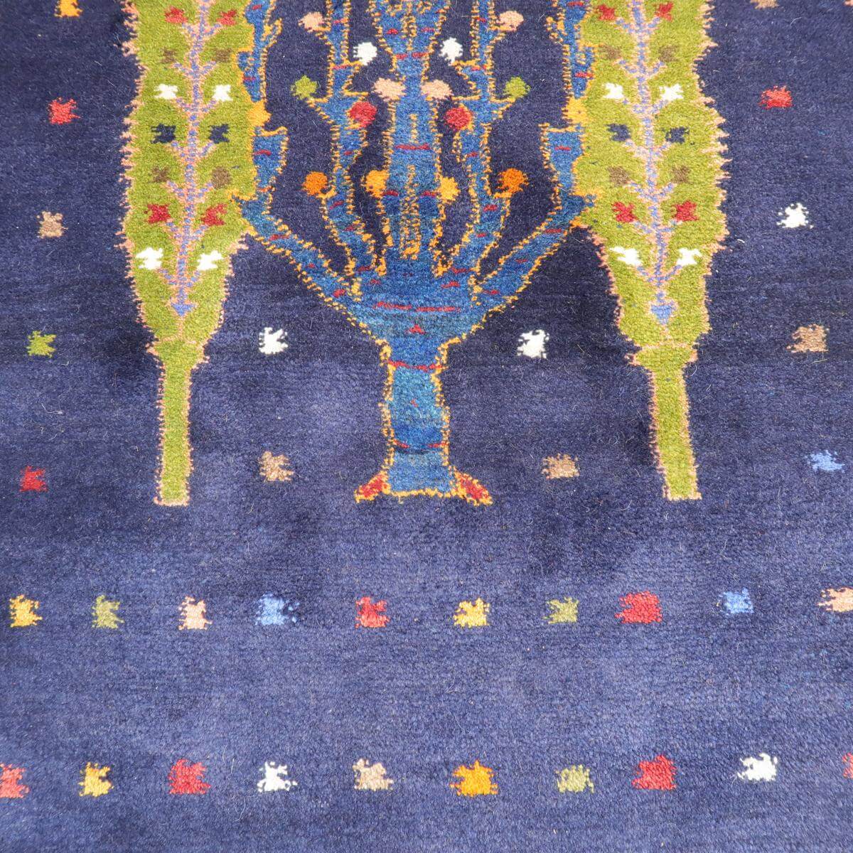 ギャッベ(ラティーフ) 122×83cm(BS-11426)