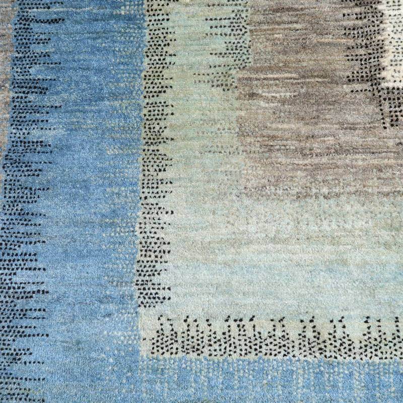 プレミアムギャッベ/ホシナマイ(カシュクリ) 200×200cm(HL-10887)