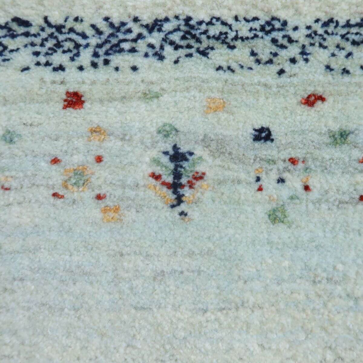 プレミアムギャッベ/ホシナマイ(ルリバフ) 198×83cm(HR-11104)