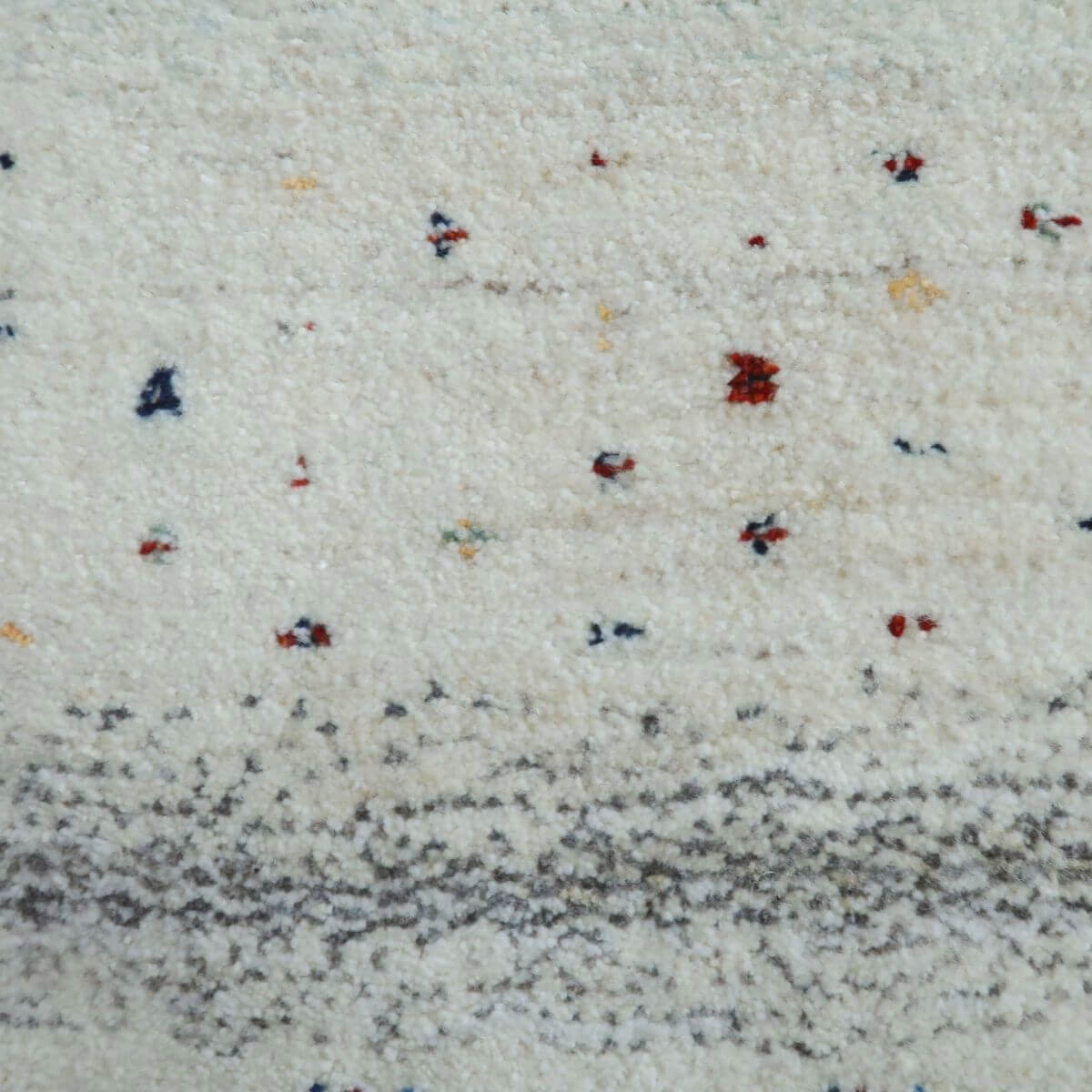 プレミアムギャッベ/ホシナマイ(ルリバフ) 198×83cm(HR-11104)