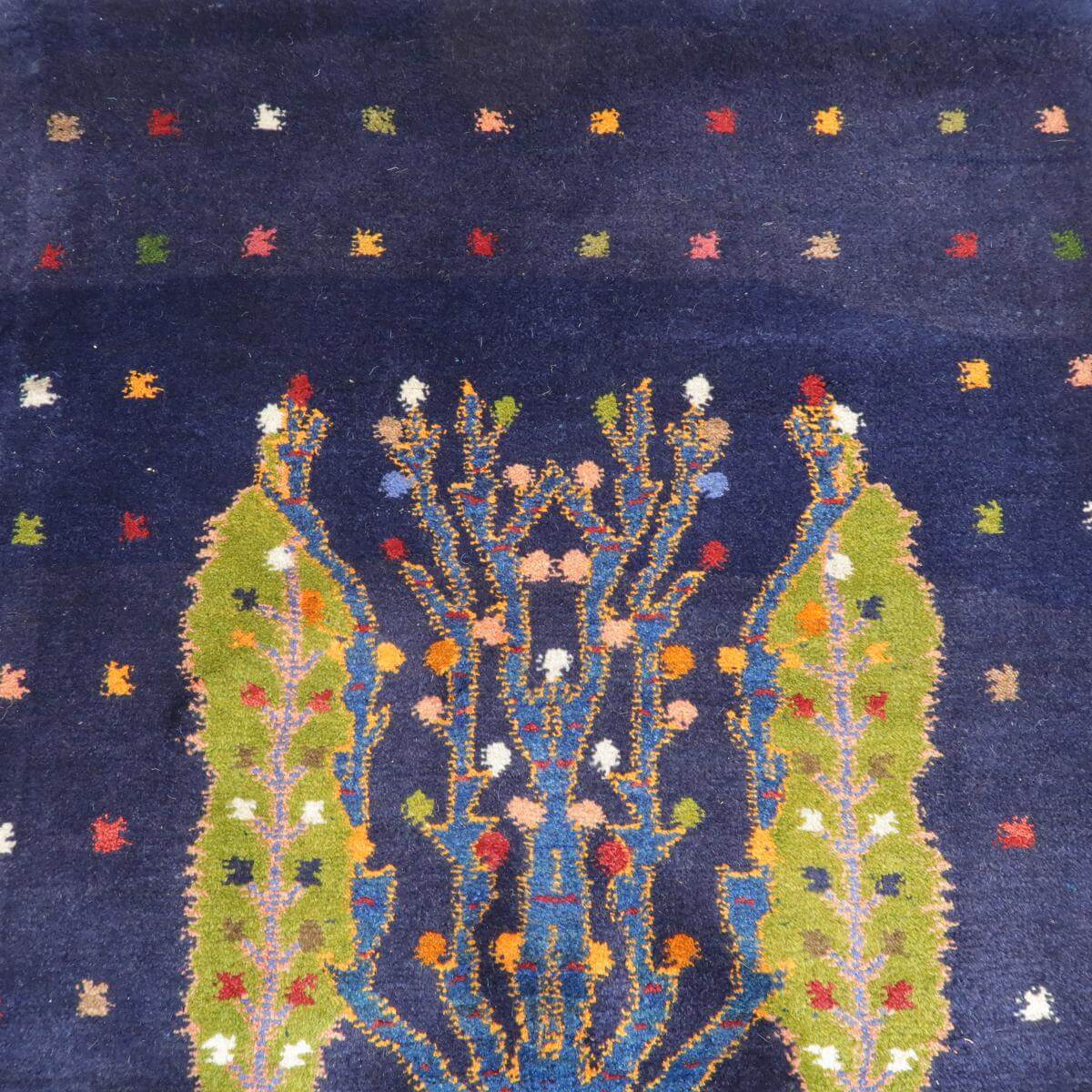 ギャッベ（ラティーフ）　122×83cm（BS-11426）