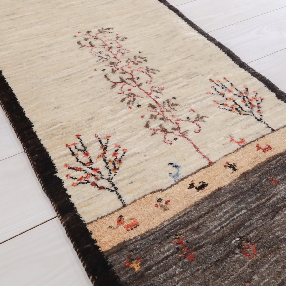 ギャッベ（カシュクリ）　139×54cm（HR-11819）